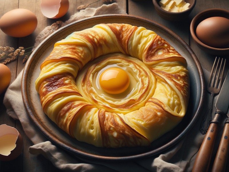 Französisches Omelett