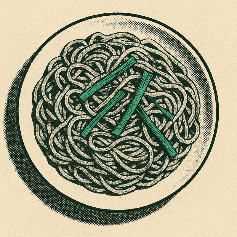 Scallion Oil Noodles
